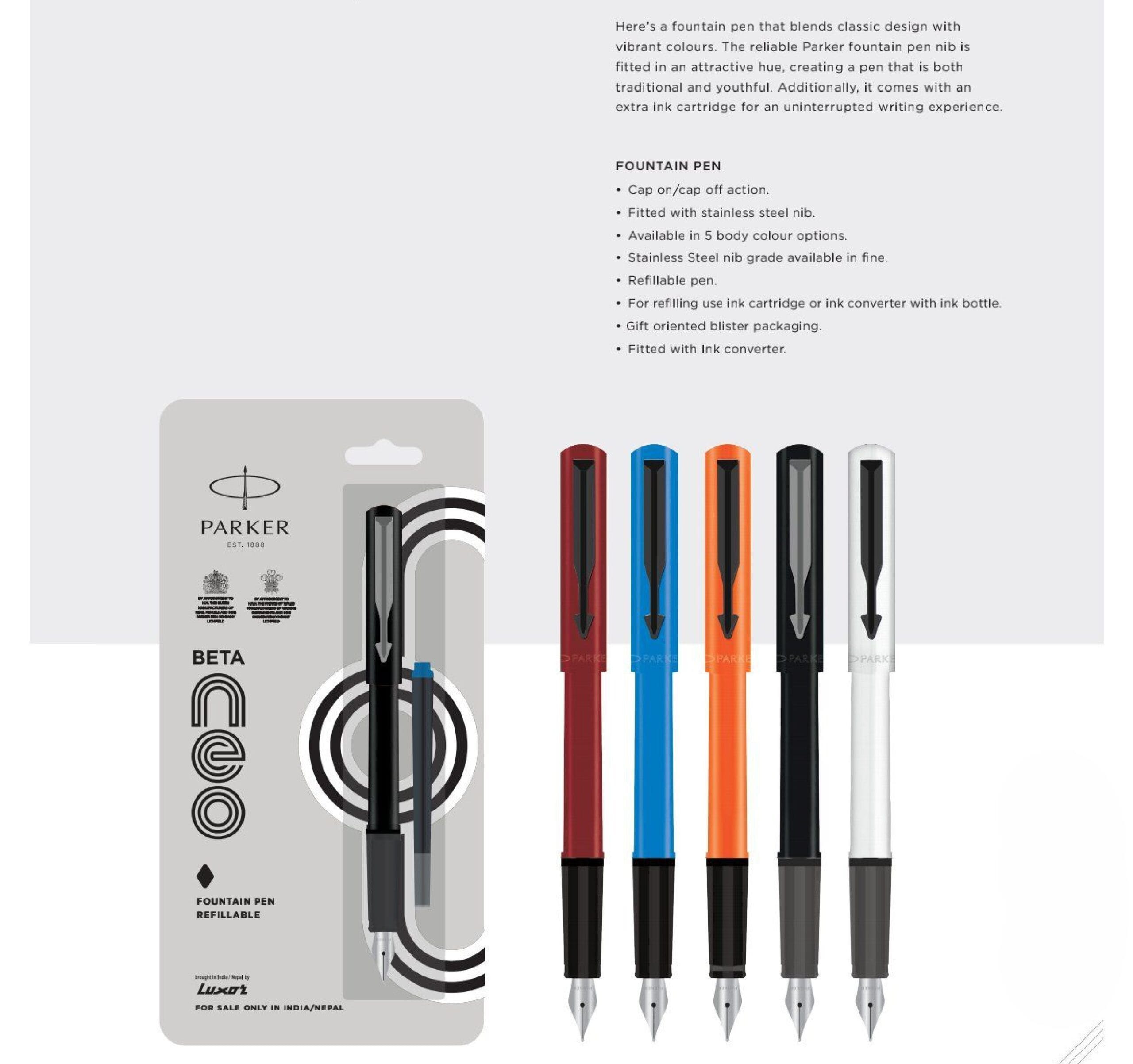 Parker Beta Neo Fountain Pen